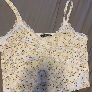 shein cropped tank top!! size s